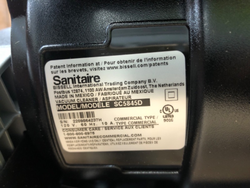 Photo 3 of Sanitaire Commercial FORCE QuietClean Upright Vacuum SC5845D
