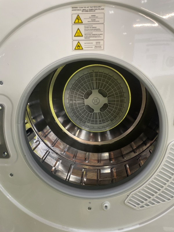 Photo 1 of BLACK+DECKER BCED26 Portable Dryer, Small, 4 Modes, Load Volume 8.8 lbs., White
