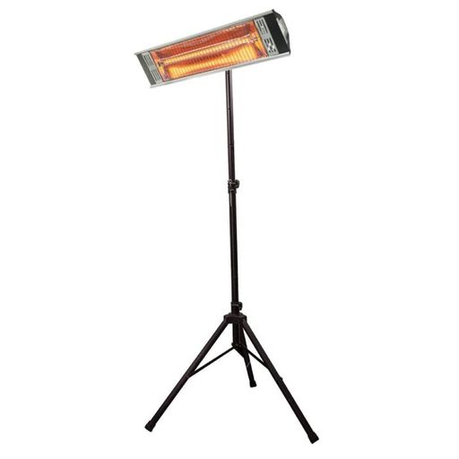Photo 1 of *Missing the stand* *Broken lightbulb*
Heat Storm Tradesman 1,500-Watt Electric Outdoor Infrared Quartz Portable Space Heater with Tripod and Wall/Ceiling Mount, Black
