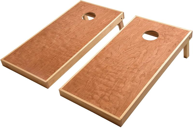 Photo 1 of GoSports 4’x2’ Pro Grade Cornhole Boards Set | Full Regulation Size Premium Bean Bag Toss Boards
