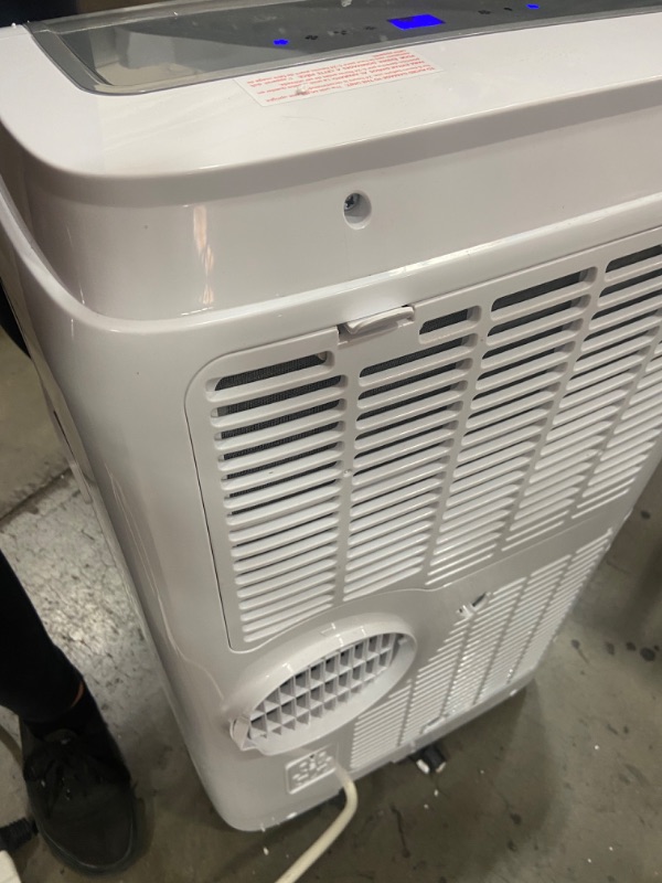 Photo 2 of ***PARTS ONLY*** BLACK+DECKER 14,000 BTU Portable Air Conditioner with Remote Control, White
