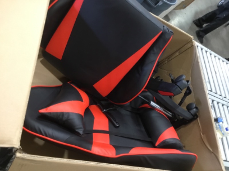 Photo 1 of RED/BLACK COMPUTER CHAIR 