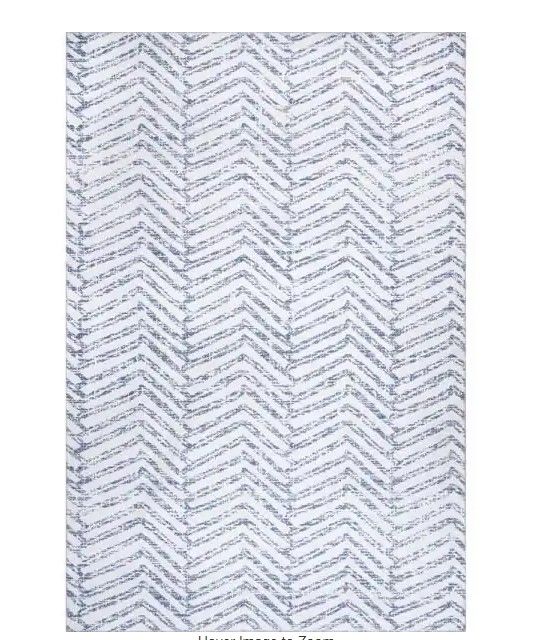 Photo 1 of 
nuLOOM
Rosanne Blue 8 ft. x 10 ft. Machine Washable Geometric Indoor Area Rug