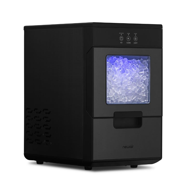 Photo 1 of Newair 44lb. Countertop Nugget Ice Maker in Black - NIM044BS00
