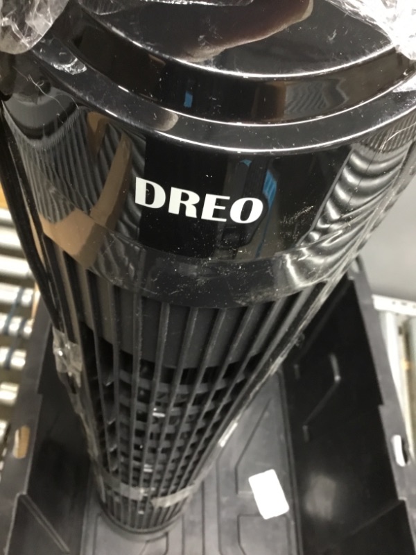 Photo 4 of Dreo Cruiser Pro Tower Fan 90° Oscillating Fans with Remote, Quiet Cooling,12 Modes, 12H Timer, Space-Saving, LED Display with Touch Control, 40” Portable Floor Bladeless Fan for Bedroom Home Office
