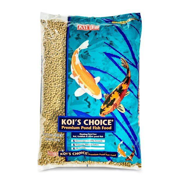 Photo 1 of *HALF OPEN BAG OF Kaytee Koi's Choice Koi Floating Fish Food 10 LB Bag*
