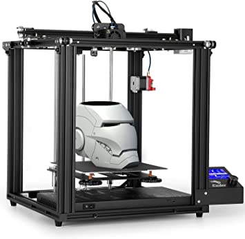 Photo 1 of Creality Ender 5 Pro 3D Printer, Official Business Grade FDM 3D Printers, Fully Open Source with Power Off Resume Printing Function, Double Y-axis Control System, Printing Size 220x220x300