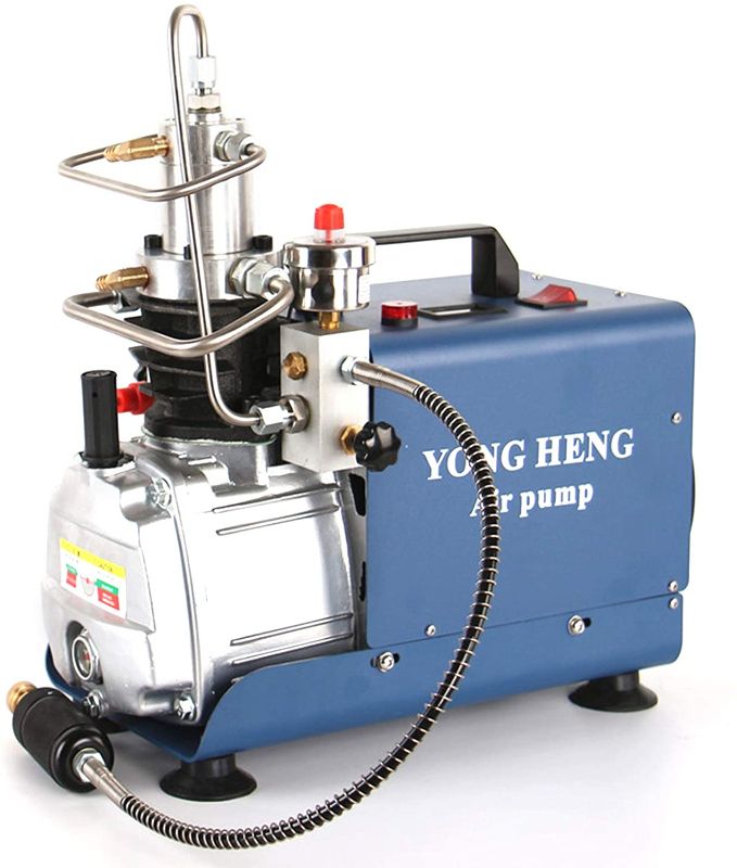 Photo 1 of ***MISSING COMPONENTS*** YONG HENG High Pressure Air Compressor Pump,Adjustable Control with Auto-Stop 110V 30Mpa Electric Air Pump Air Rifle PCP 4500PSI Paintball Fill Station for Fire Fighting and Diving
