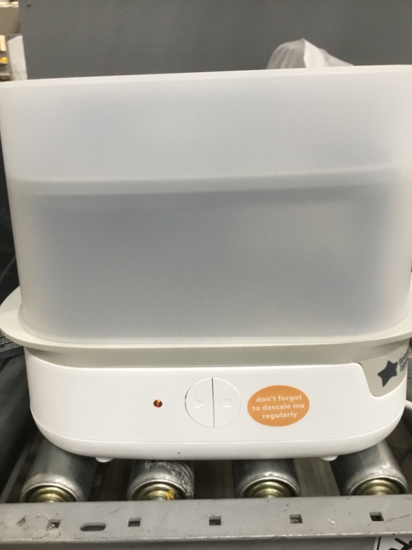 Photo 2 of Tommee Tippee Advanced Steam Electric Sterilizer for Baby Bottles, Kills Viruses* and 99.9% of Bacteria, 5-Minute Sterilization Cycle