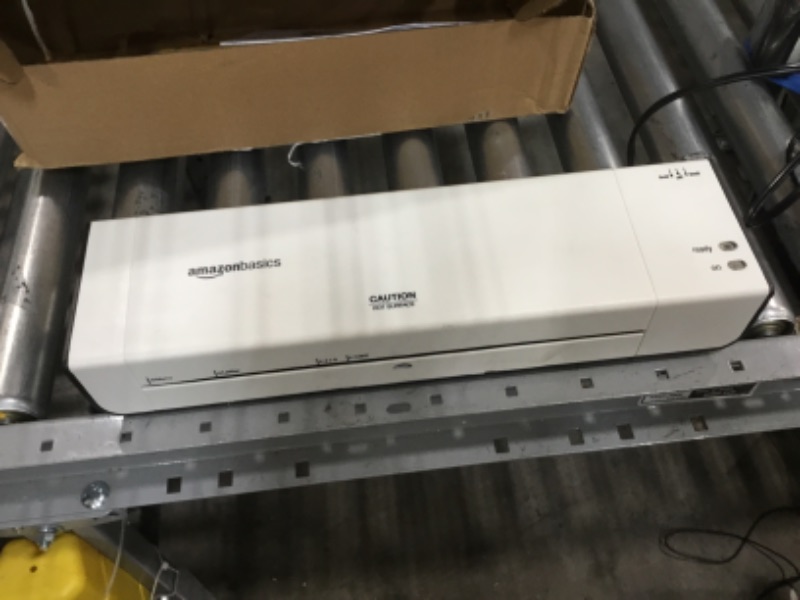 Photo 1 of Amazon Basics 12-Inch Thermal Laminator Machine