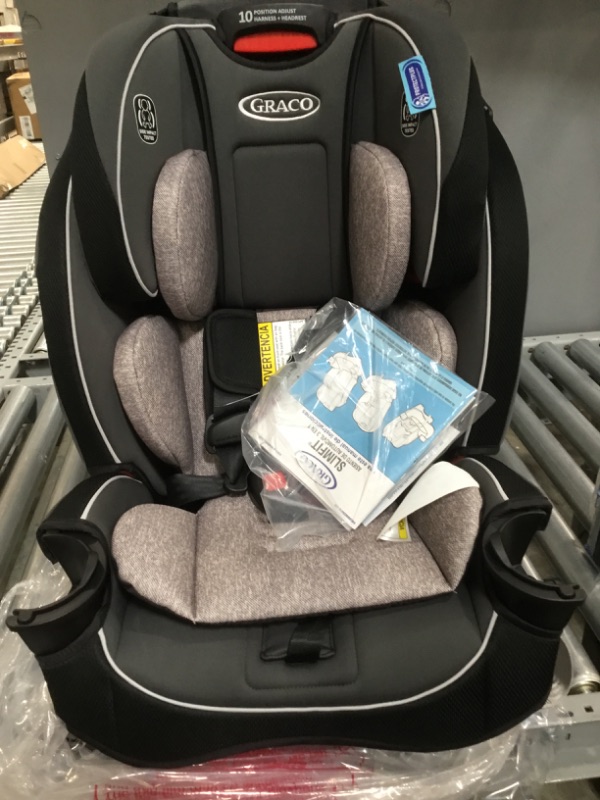 Photo 2 of Graco SlimFit 3 in 1 Car Seat -Slim & Comfy Design Saves Space in Your Back Seat, Darcie, One Size