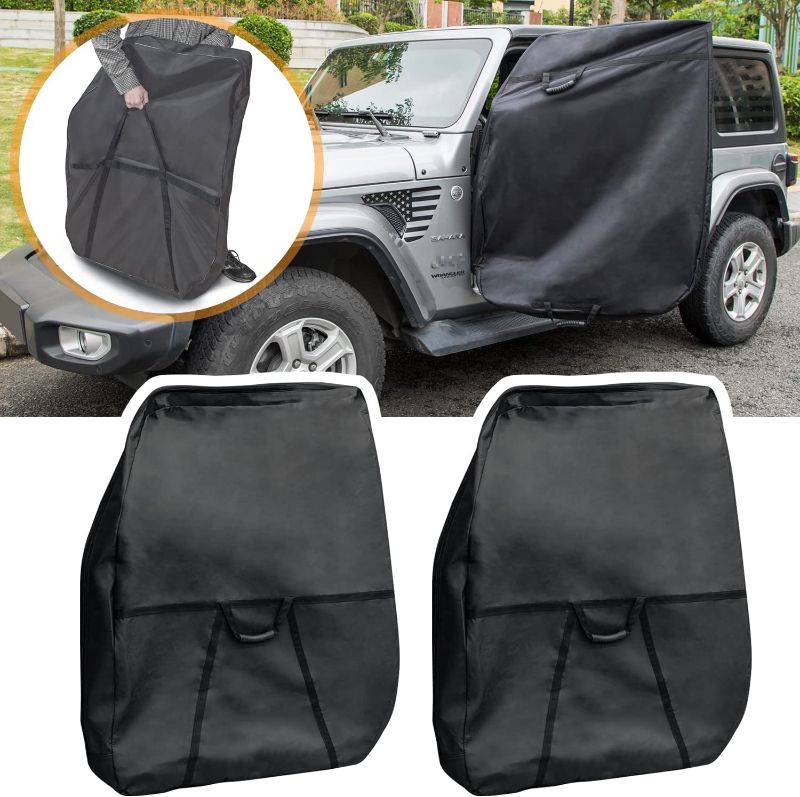 Photo 1 of  Hard Door Storage Bag with Handle for 1976-2006 Jeep Wrangler JK single bag 