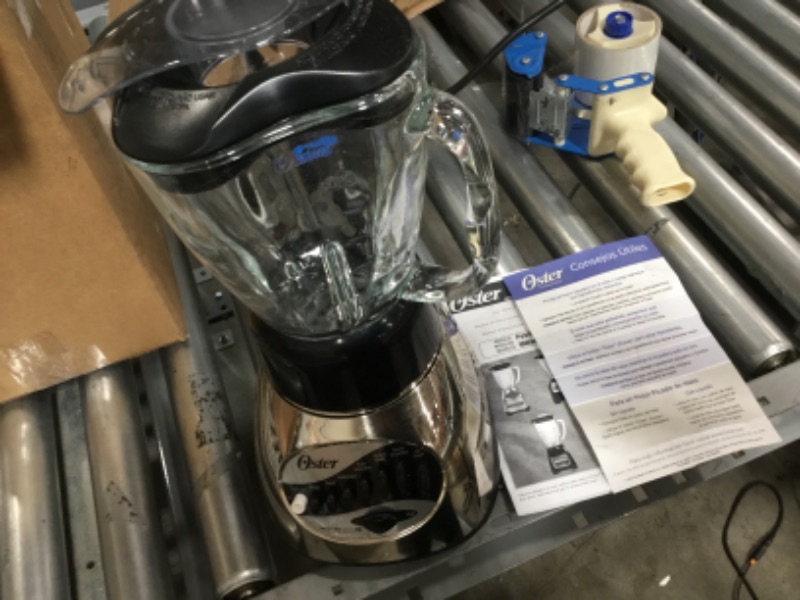 Photo 2 of Oster 6812-001 Core 16-Speed Blender with Glass Jar, Black