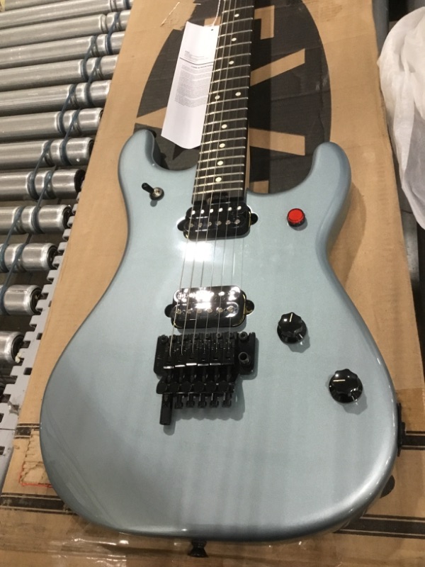 Photo 4 of EVH 5150 Series Standard Electric Guitar - Ice Blue Metallic with Ebony Fingerboard