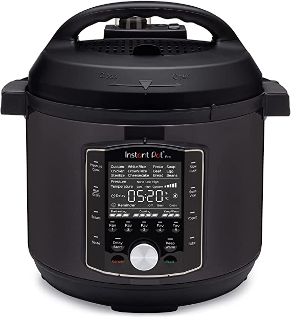 Photo 1 of Instant Pot Pro 10-in-1 Pressure Cooker, Slow Cooker, Rice/Grain Cooker, Steamer, Saute, Sous Vide, Yogurt Maker, Sterilizer, and Warmer, 6 Quart
