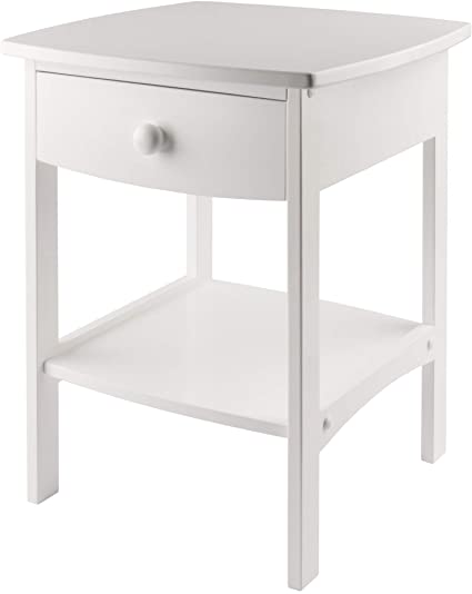 Photo 1 of Winsome Wood Claire Accent Table, White

