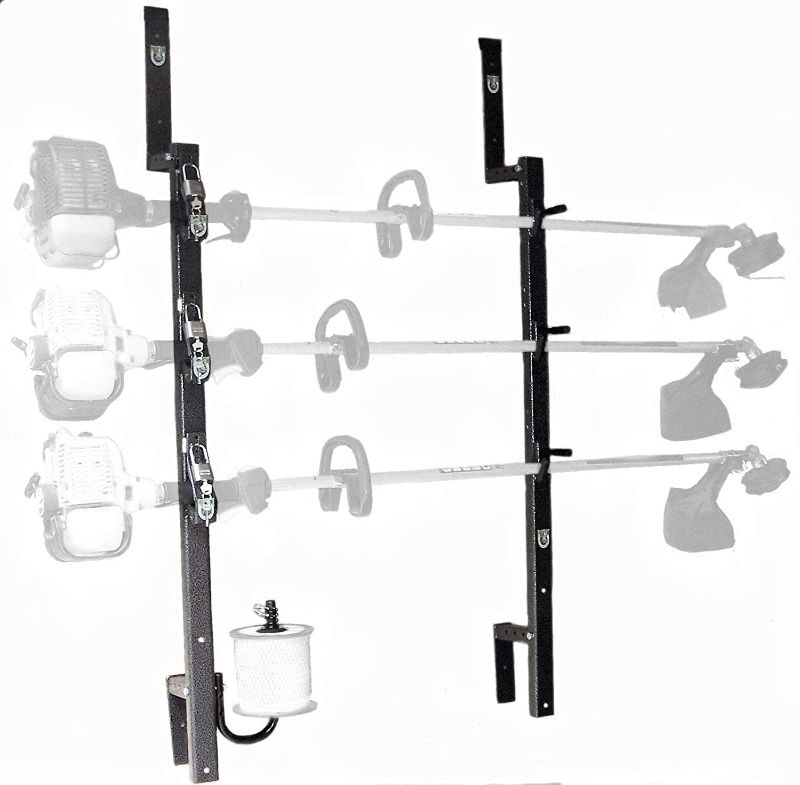 Photo 1 of 3 Place Trimmer Rack for Enclosed Trailers by Pack'em Racks PK 6-PK 5
