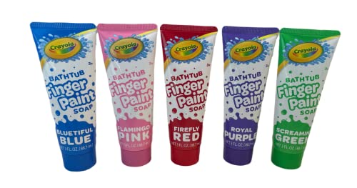 Photo 1 of Crayola Bathtub Finger Paint Soap 5 Color Bundle of 15
