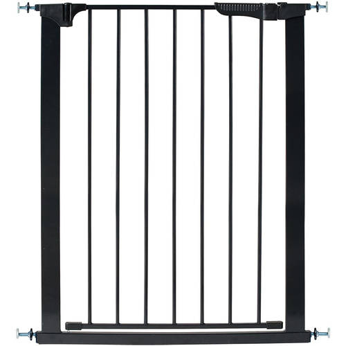 Photo 1 of KidCo 36 in. H Pressure Mount Gate Tall and Wide Auto Close Gateway in Black
