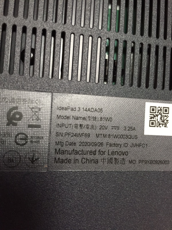 Photo 9 of Lenovo IdeaPad 3 14" Laptop, 14.0" FHD 1920 x 1080 Display, AMD Ryzen 5 3500U Processor, 8GB DDR4 RAM, 256GB SSD, AMD Radeon Vega 8 Graphics, Narrow Bezel, Windows 10, 81W0003QUS, Abyss Blue