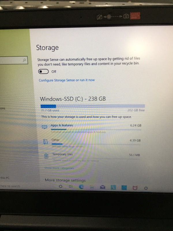 Photo 10 of Lenovo IdeaPad 3 14" Laptop, 14.0" FHD 1920 x 1080 Display, AMD Ryzen 5 3500U Processor, 8GB DDR4 RAM, 256GB SSD, AMD Radeon Vega 8 Graphics, Narrow Bezel, Windows 10, 81W0003QUS, Abyss Blue