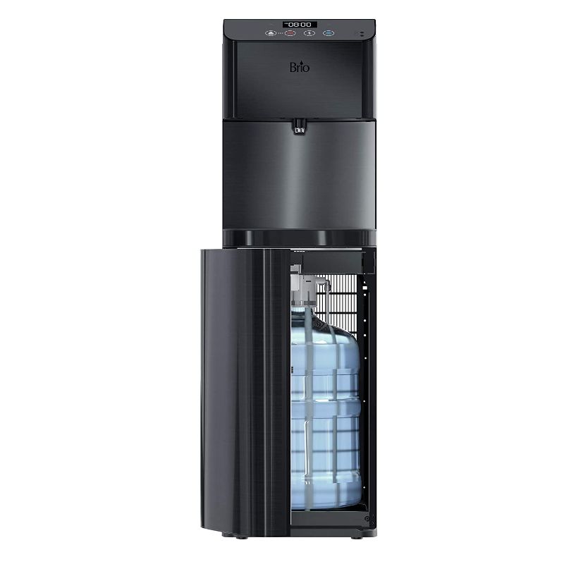 Photo 1 of ***PARTS ONLY*** Brio Moderna Touchless Bottom Load Water Cooler Dispenser - Self-Cleaning, Motion Sensor, Tri Temp Dispense, Child Safety Lock, Holds 3 or 5 Gallon Bottles, Digital Display and LED Light
