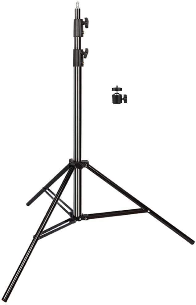 Photo 1 of Light Tripod Stand Photography Photo Studio Lighting Stand for Photography Studio, Umbrella, Backdrop, LED Panel, Speedlite Flashes, Reflector