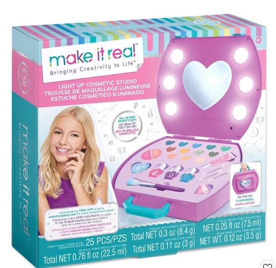 Photo 1 of Make It Real Light Up Cosmetic Studio BOX OF 6.
