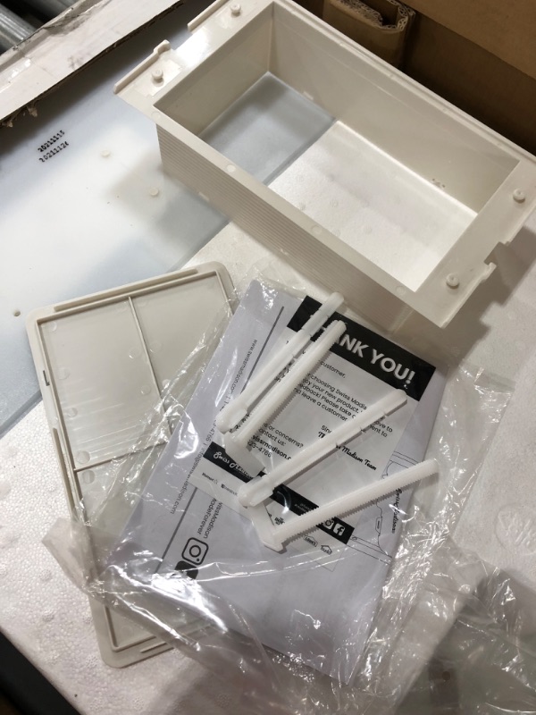 Photo 6 of ***PARTS ONLY*** Swiss Madison Well Made Forever SM-WC424 Toilet Tank Carrier, For 2 x 4 Residential Studs, White & Ivy SM-WT450 Wall Hung Toilet, Glossy White
