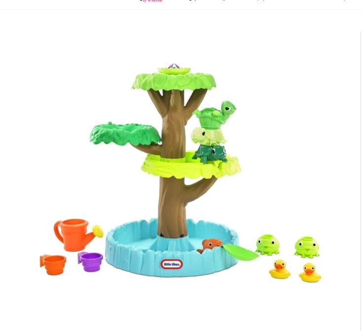 Photo 1 of *MISSING COMPONENTS* Little Tikes Magic Flower Water Table with Blooming Flower and 10+ Accessories
