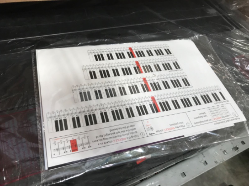 Photo 3 of RockJam 54-Key Portable Electronic Keyboard (DOES NOT INCLUDE TABLET)