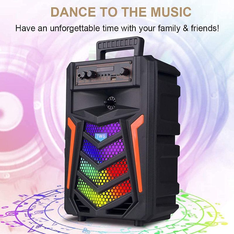 Photo 1 of 
EIFER Bluetooth Speakers,50W Bluetooth Speaker Wireless Portable Karaoke Subwoofer with Microphone Party Bocinas Bluetooth & Disco Lights