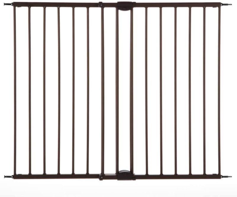 Photo 1 of  wide Windsor Walk Thru Petgate: Heavy Duty Metal Construction. Hardware Mount. Fits 28.68"-47.85" Wide 