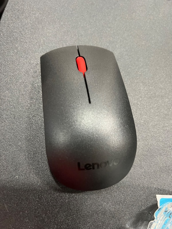 Photo 3 of Lenovo 510 Wireless Keyboard & Mouse Combo, 2.4 GHz Nano USB Receiver, Full Size, Island Key Design, Left or Right Hand, 1200 DPI Optical Mouse, GX30N81775, Black
