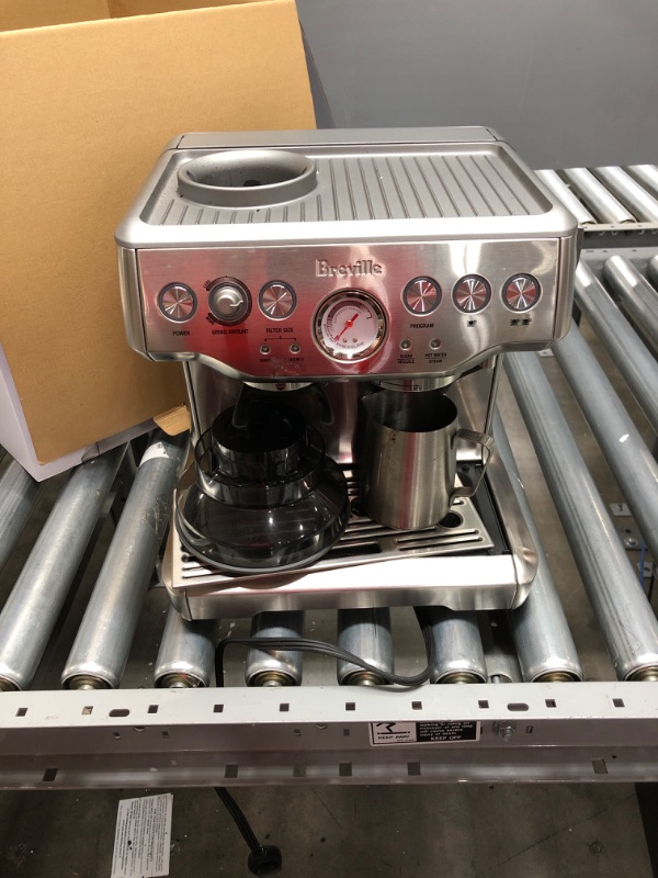 Photo 2 of Breville BES870XL Barista Express Espresso Machine, Brushed Stainless Steel