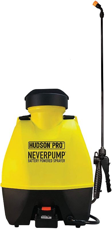 Photo 1 of ***PARTS ONLY*** HUDSON 19001 4 Gallon NeverPump Bak-Pak Sprayer, Yellow
