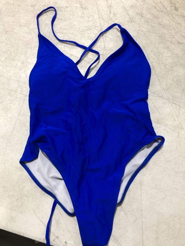 Photo 1 of womens one piece bathing suit, L