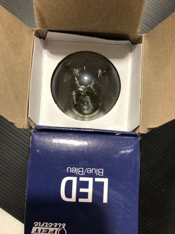 Photo 2 of 2pck  3.6 Watt a-Line A19 Filament LED Bulb Blue
