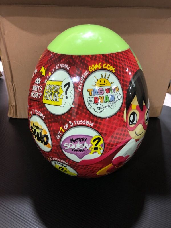 Photo 1 of Ryan's World TAG with Ryan Giant Egg (Target Exclusive)