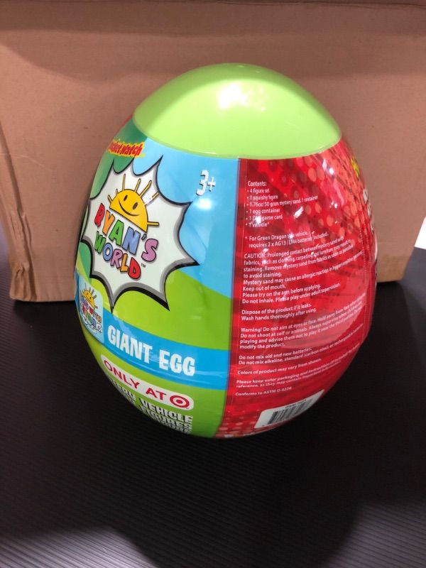 Photo 1 of Ryan's World TAG with Ryan Giant Egg (Target Exclusive)

