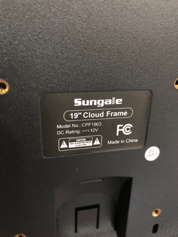 Photo 1 of 19" True Cloud Frame with Editable Cloud Albums, 20GB Free Cloud Storage, Computer or APP Remote Manage