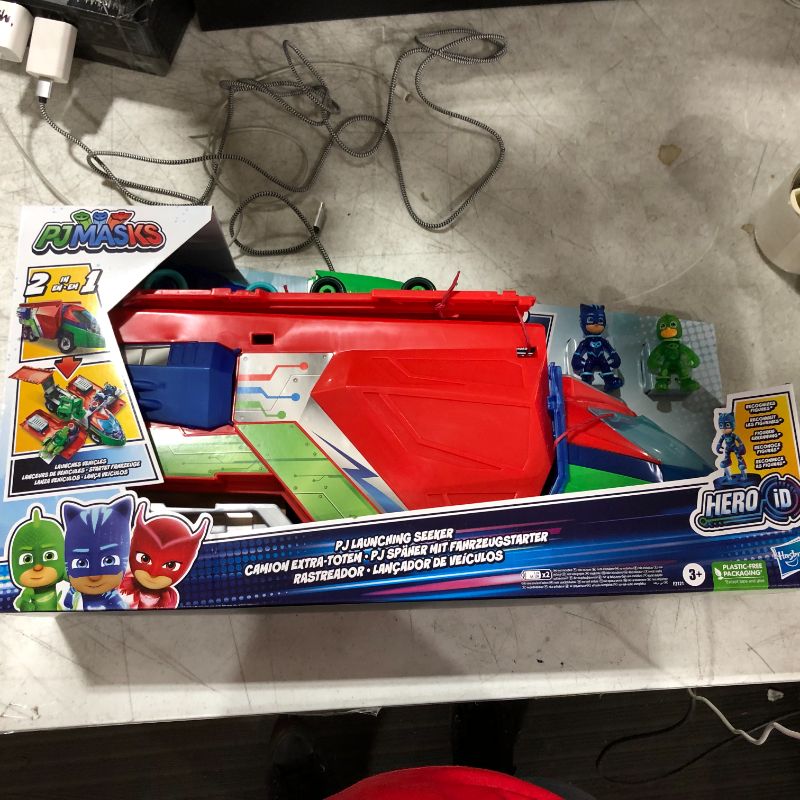Photo 1 of PJ Masks PJ Launching Seeker, Transforming Preschool Playset
