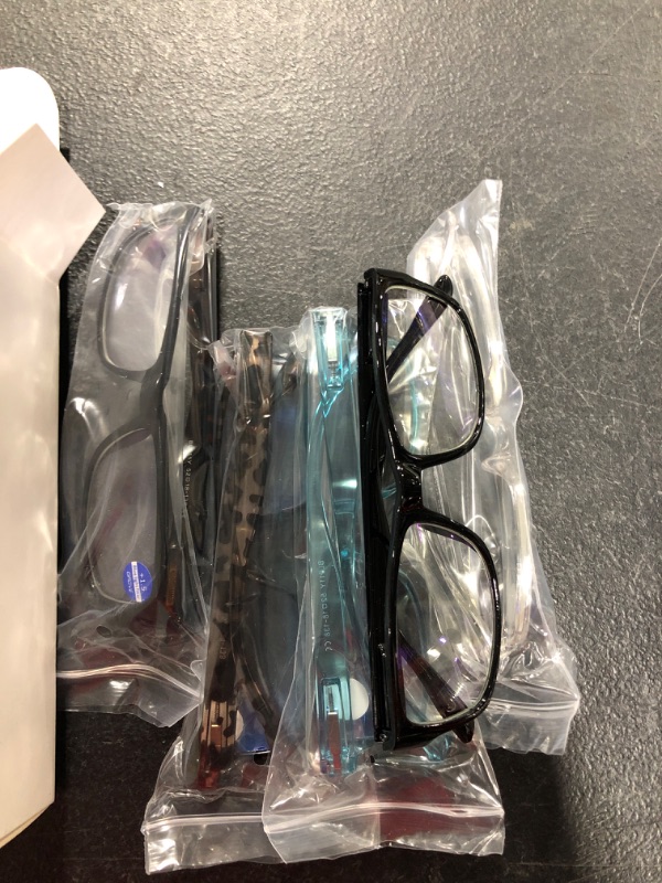 Photo 2 of GAOYE 5-Pack Reading Glasses Blue Light Blocking with Spring Hinge