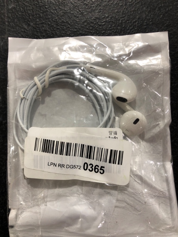 Photo 1 of Lighting Connector Earbuds Earphone Wired Headphones Headset with Mic Control