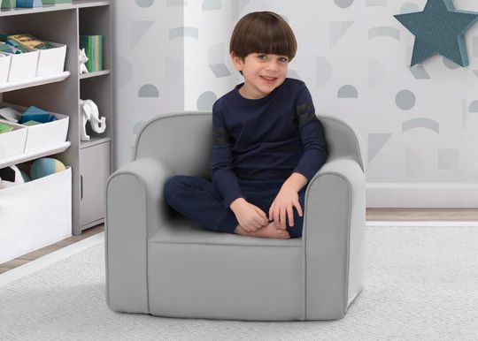 Photo 1 of Delta Children Cozee Chair for Kids, GREY