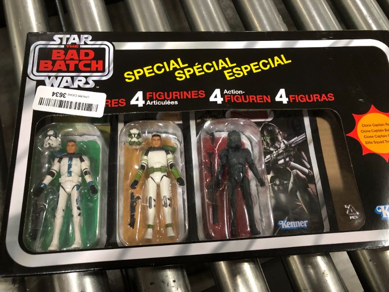 Photo 2 of STAR WARS VINTAGE COLLECTION 3.75" THE BAD BATCH 4-PACK