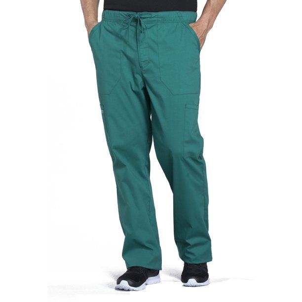 Photo 1 of Cherokee Workwear Scrubs Men's Cargo Pant, Hunter, Large