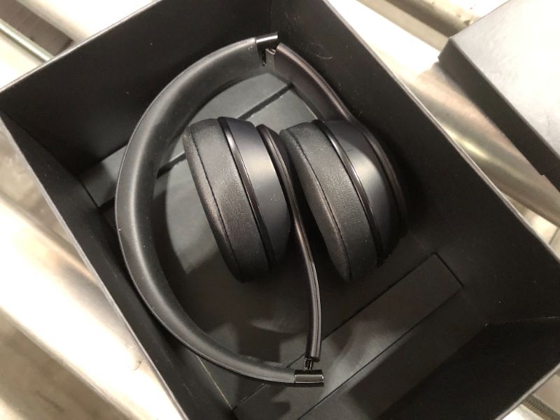 Photo 1 of Beats by Dr. Dre - Solo³ The Beats Icon Collection Wireless On-Ear Headphones - Matte Black
