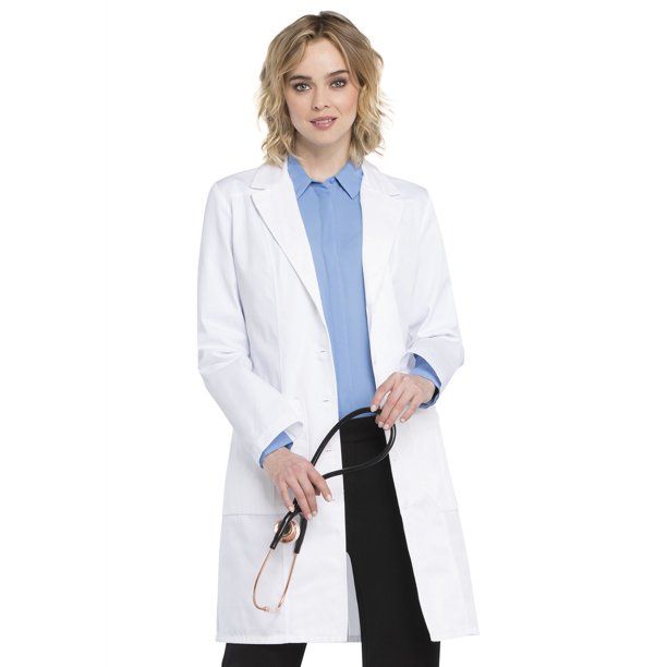 Photo 1 of Cherokee Professionals Scrubs Lab Coats for Women 36" 2319, M, White