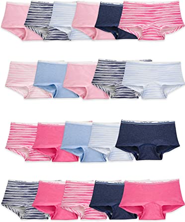 Photo 1 of Fruit of the Loom Girls' Cotton Boyshort Underwear 14